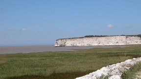 Sur la route côtière, entre Mortagne-sur-Gironde et Talmont