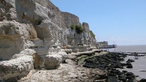 Talmont-sur-Gironde - La falaise