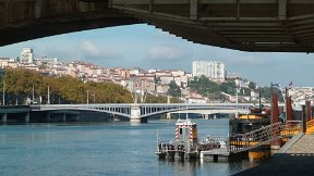Le Rhône au Pont Lafayette