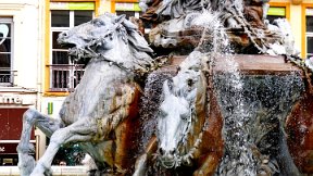 Place des Terreaux - la fontaine Bartholdi