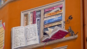 Fresque «La bibliothèque de la cité»